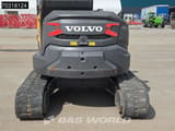 2022 Volvo ECR50F mini excavator, rear three-quarter view