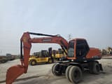 2020 Doosan DX150W wheel excavator, side view