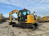 2015 Caterpillar 308E2CR mini excavator, side view