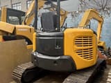 2016 Komatsu PC35MR-2 crawler excavator, rear three-quarter view