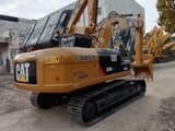 2024 Caterpillar 330D2L crawler excavator, rear three-quarter view