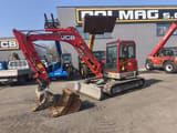 2019 JCB 100C-1 crawler excavator, front three-quarter view