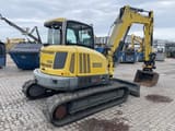 2017 Wacker Neuson EZ80 mini excavator, rear three-quarter view