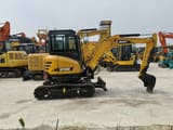 2023 Sany SY35U mini excavator, side view