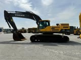 2018 Volvo EC480DL crawler excavator, side profile view