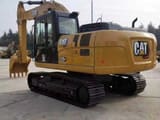 2020 Caterpillar 320GX crawler excavator, rear three-quarter view