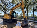 2023 JCB 140X LC crawler excavator, side view