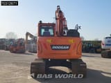 2019 Doosan DX140LCR-5 crawler excavator, rear view