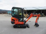 2022 Kubota KX016-4 mini excavator side view
