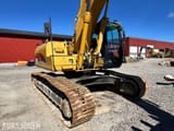 2005 Caterpillar 325C crawler excavator, rear three-quarter view
