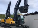2018 Hyundai 225LVS crawler excavator, side view