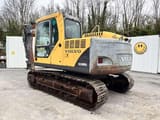 2005 Volvo EC140BLC crawler excavator, rear three-quarter view