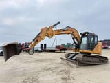 2013 CASE CX 145 C SR crawler excavator, side view