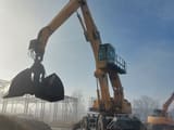 2005 Liebherr A944BHD material handler, side view