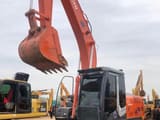 Hitachi ZX200-3 crawler excavator, front three-quarter view