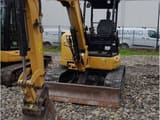2019 Caterpillar 305E2 crawler excavator, front three-quarter view