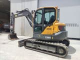 2018 Volvo ECR88D crawler excavator, side view