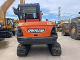 2021 Doosan DX60-9C crawler excavator, rear view