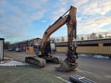 2015 CASE CX300D crawler excavator, side view