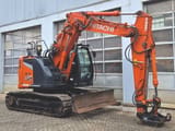2022 Hitachi Zaxis 135 crawler excavator, side view