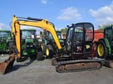 2007 JCB 8052 mini excavator, side profile view
