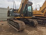 Caterpillar 312D2 crawler excavator, side view