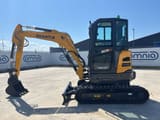 2026 Shantui SE36SR mini excavator, side profile view