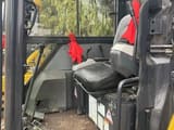 2024 Komatsu PC30MR mini excavator interior view