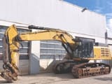 2019 Caterpillar 352F crawler excavator, side view