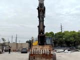 2021 Volvo EC480DL crawler excavator, front view with bucket raised