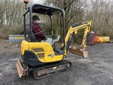 2019 Yanmar SV18 mini excavator, side view