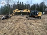 2015 Caterpillar 323E crawler excavator, side view