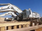 2016 Liebherr R9100 crawler excavator side view