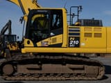 2019 Komatsu PC210LCi crawler excavator, side view