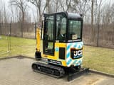 2022 JCB 19C-1 Electric Mini Excavator, rear three-quarter view