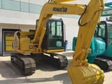 2022 Komatsu PC60-8 mini excavator, rear three-quarter view
