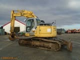2008 New Holland E235BSR-2 crawler excavator, rear three-quarter view