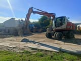 2006 Atlas 1305 M wheel excavator, side view