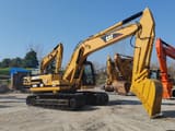 2018 Caterpillar 320BL crawler excavator side view