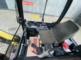 2017 Yanmar SV18 mini excavator interior view