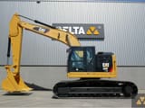 2015 Caterpillar 335FLCR crawler excavator side view