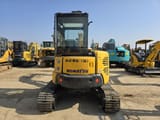 2024 Komatsu PC40 mini excavator rear view