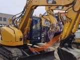 2018 Caterpillar 308D mini excavator, side view