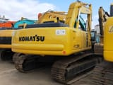 2018 Komatsu PC200-6 crawler excavator rear view