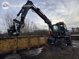 2014 Atlas 160W wheel excavator side view