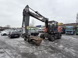 2021 Atlas 190W wheel excavator, front three-quarter view