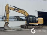 2019 Caterpillar 330FLN crawler excavator, side view