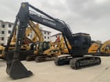 2024 Hyundai HX220HD crawler excavator, front three-quarter view