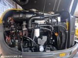 2012 Wacker Neuson 6503-2 wheel excavator engine compartment view
