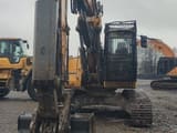Liebherr 922 crawler excavator, front view